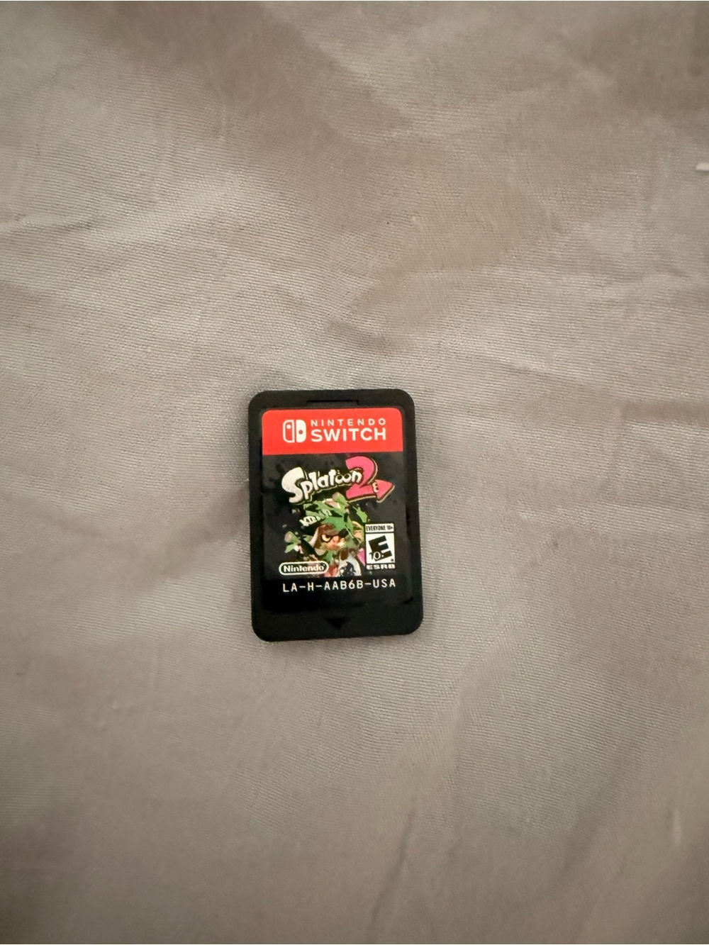 Nintendo Splatoon 2 Game Card - Black, Red, Green